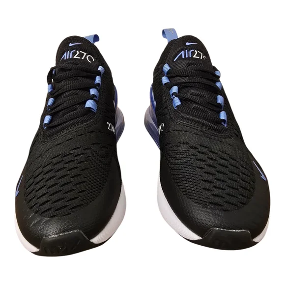 Nike Air Max 270 Women’s Size 6.5 Black Royal Pulse AH6789-015 Running Shoes - Picture 5 of 12